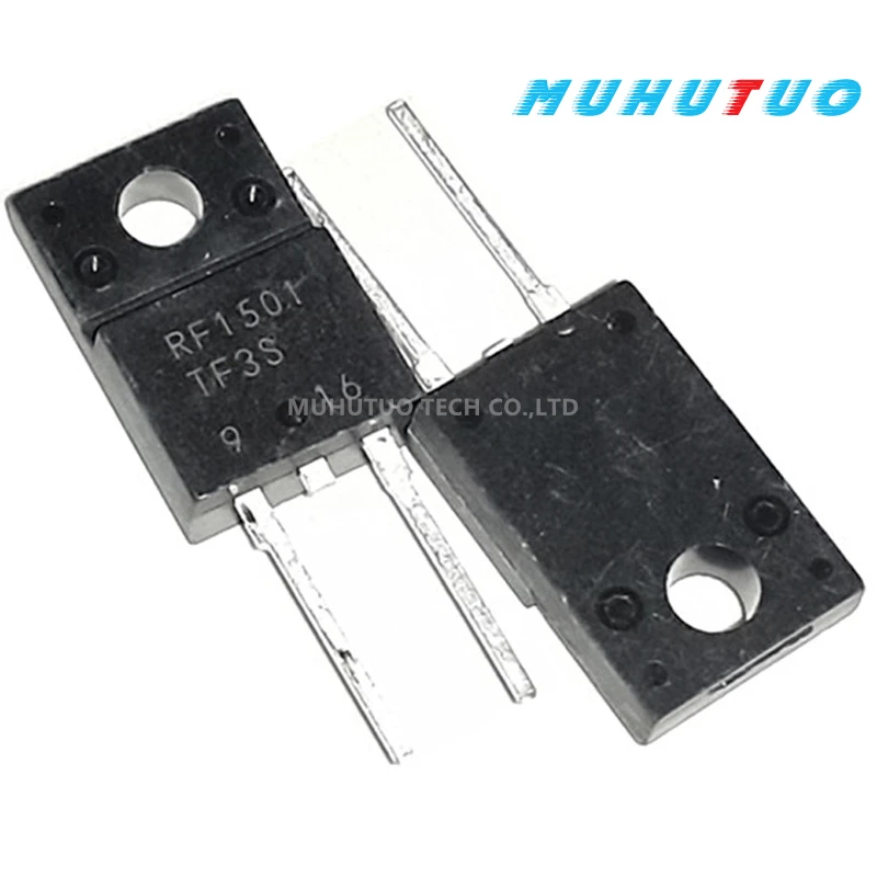 5 шт. RF1501 RF1501TF3S TO-220F проводное 2-контактный быстрое восстановление трубки | Бытовая