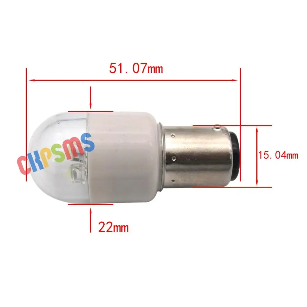 Светодиодный светильник 10 шт. 220 В BA15D|bulb led|singer sewingbulb |