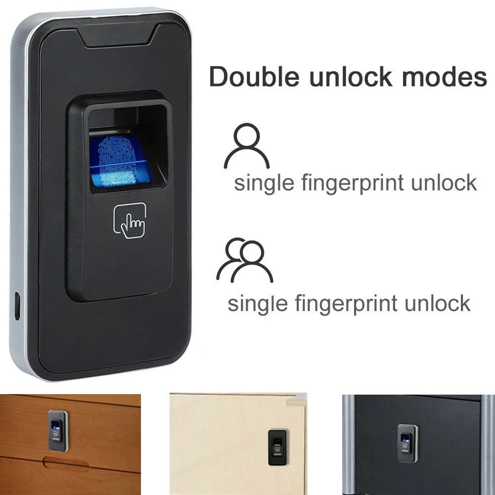 

Home Cabinet Lock Security Anti-theft Drawer Fingerprint Door Office Tool Keyless Shoe Intelligent Learning Smart Sauna