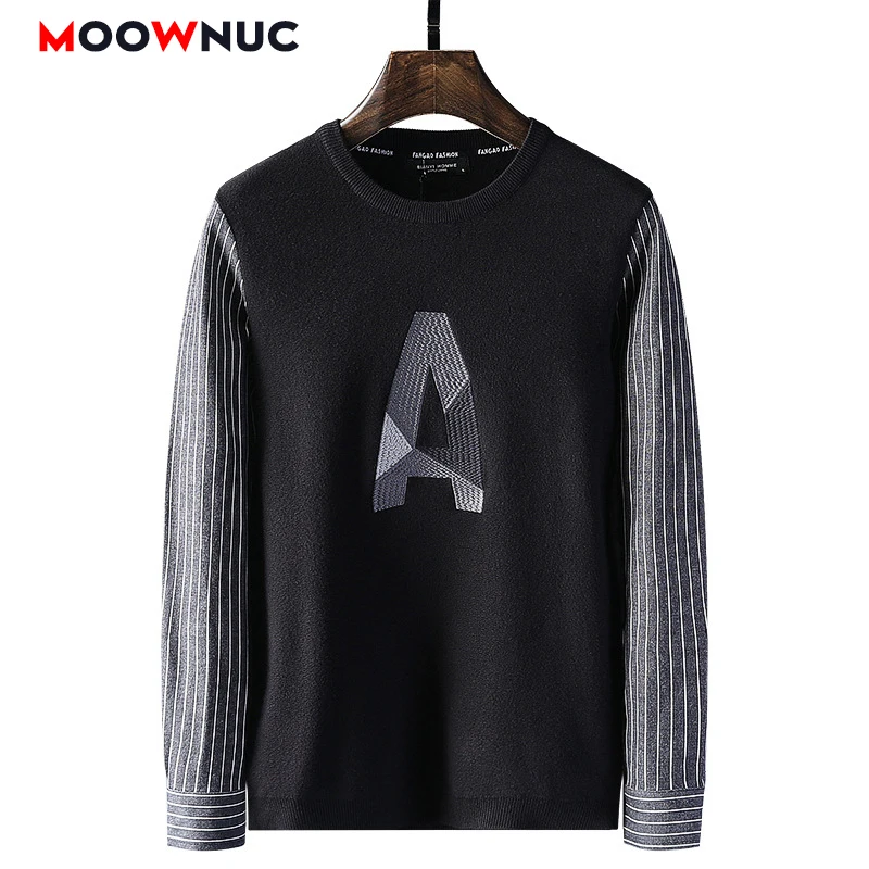 Свитер для мужчин 2020 новый пуловер рубашки с длинным рукавом и круглым вырезом