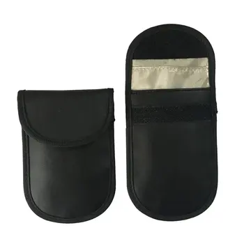 

Rfid Car Shield Key Case Mobile Phone Radiation Protection Signal Shielding Bag Card Package Card Cover 2pcs