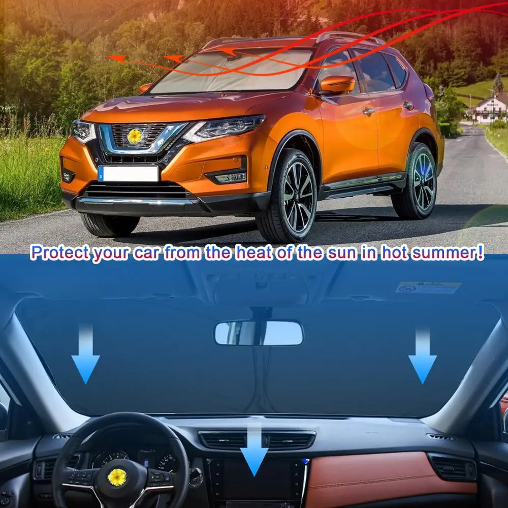 Солнцезащитный козырек LFOTPP на лобовое стекло автомобиля для X Trail t32 nt32 2018 2019