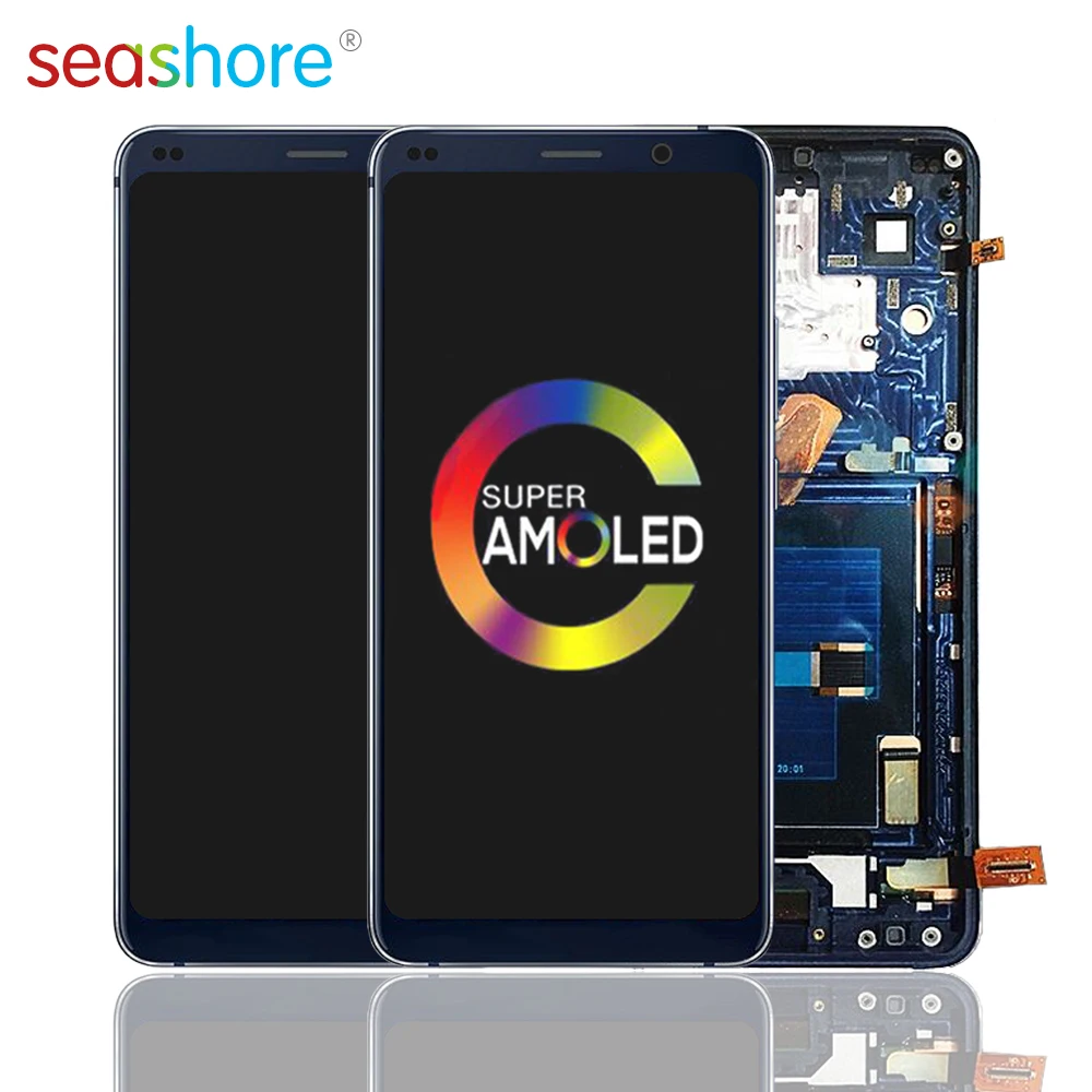 

ORIGINAL For NOKIA 9 PureView LCD Touch Screen Digitizer Assembly For Nokia9 PureView Display with Fingerprint Frame Replacement