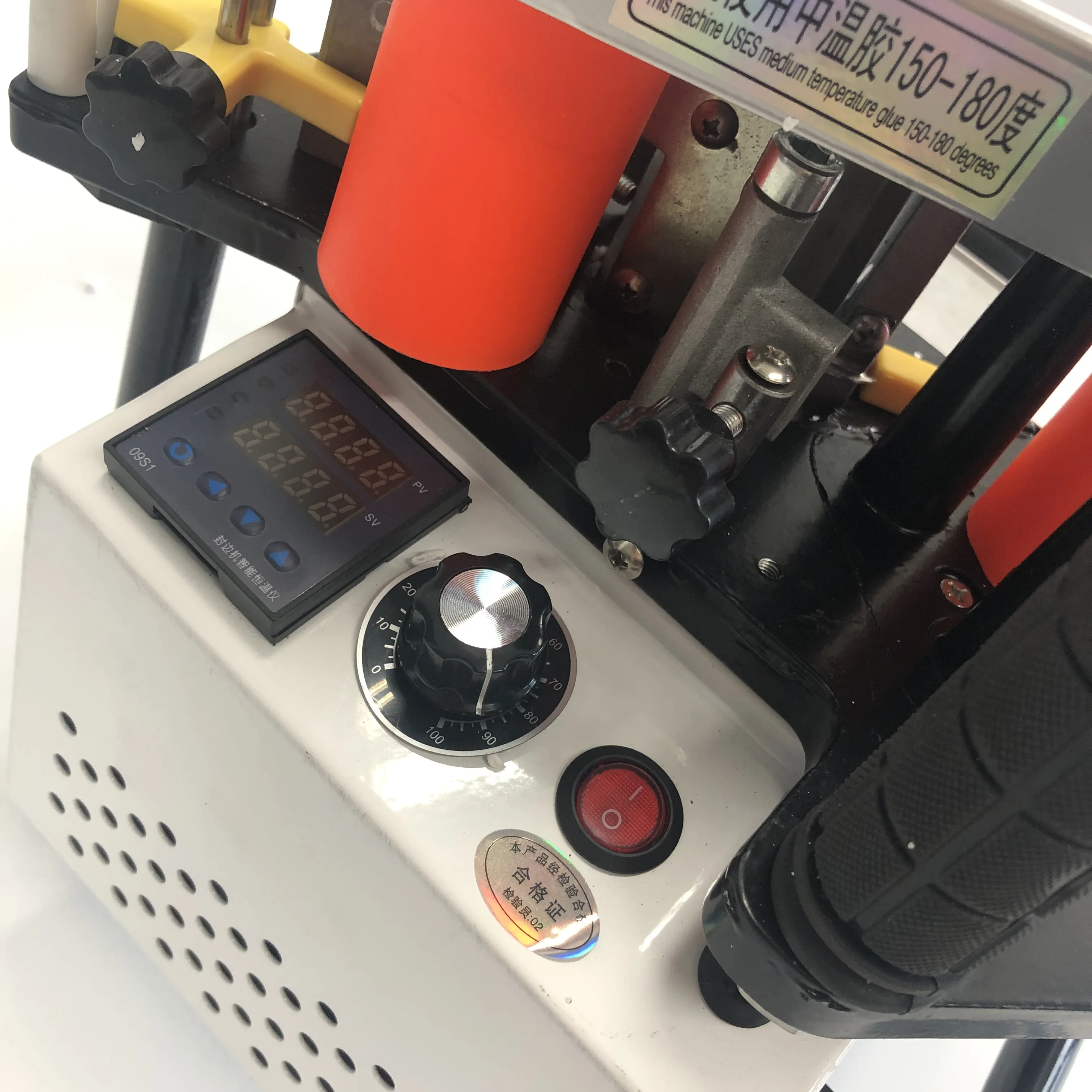 Woodworking Machinery Edge Banding Machine PVC Portable Edge Banding Machine 220V / 110V 1200W