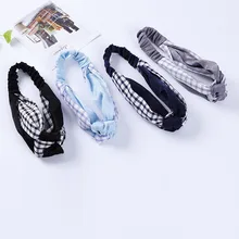 Высший сорт корейский стиль крест эластичная лента для волос женские волосы резинки аксессуары производители настраиваемый вязать a G