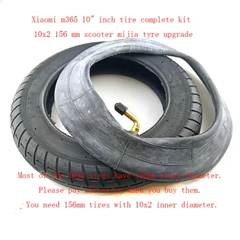 

Mijia M365 Smart E Scooter Skateboard trye tube Xiaomi m365 10" inch tire complete kit 10x2 156 mm scooter mijia tyre upgrade