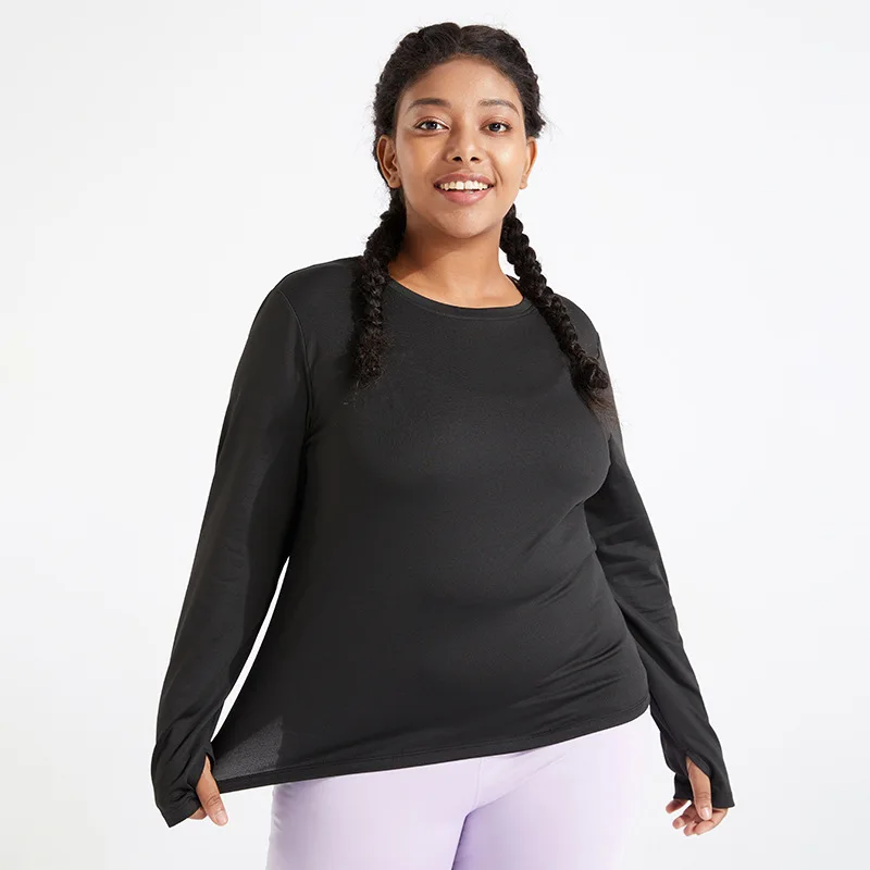 Plus Size Fitness Sportswear Top Women 