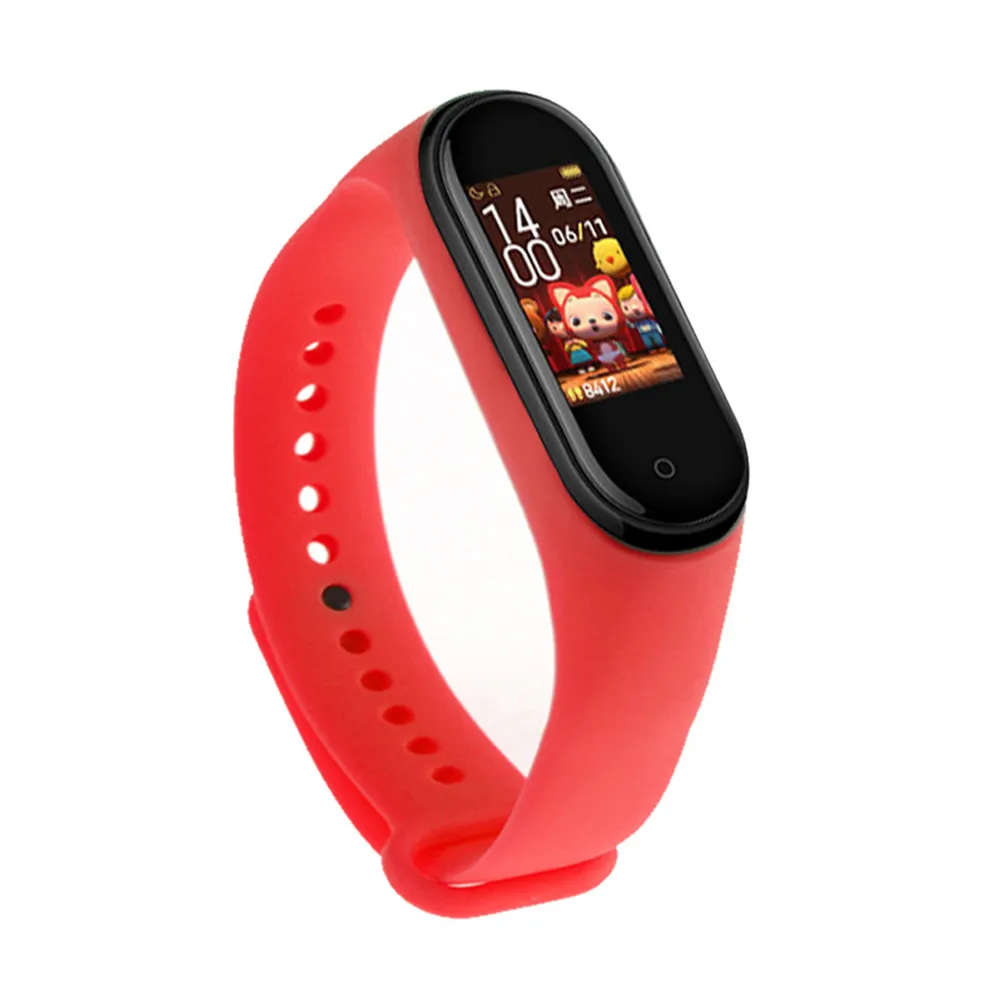color 5 Силиконовый ремешок для часов для xiaomi mi band 4 3 NFC Марвел Мстители тема ремешок для M3 M4 Спорт Замена браслет ремень - Цвет: color 5