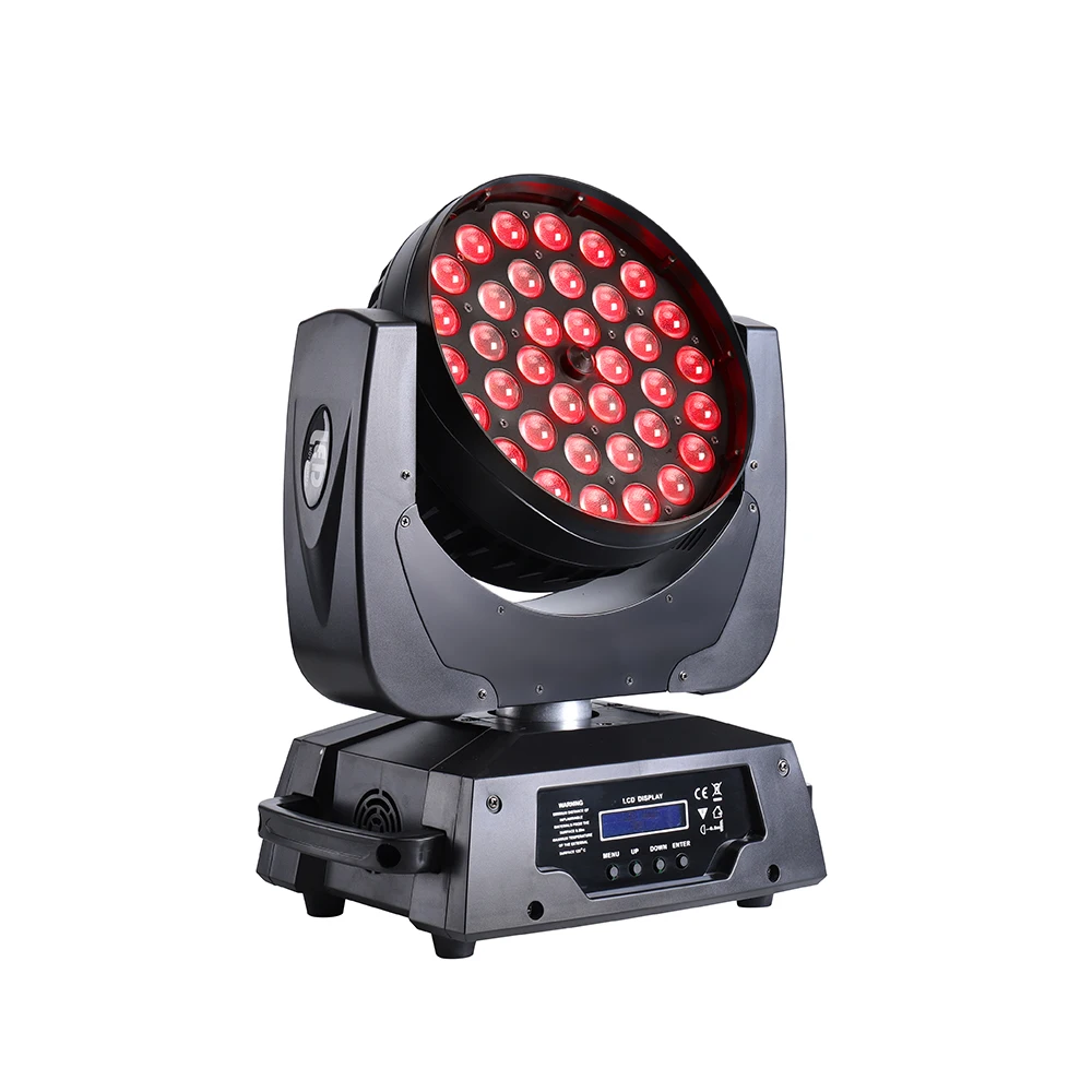 Профессиональное освещение для дискотеки 36*10 Вт rgbw led zoom сценический светильник с