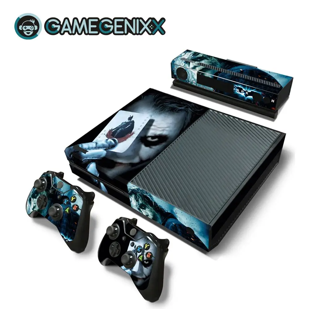 Защитная Наклейка GAMEGENIXX для Xbox one и 2 контроллера-The Joker