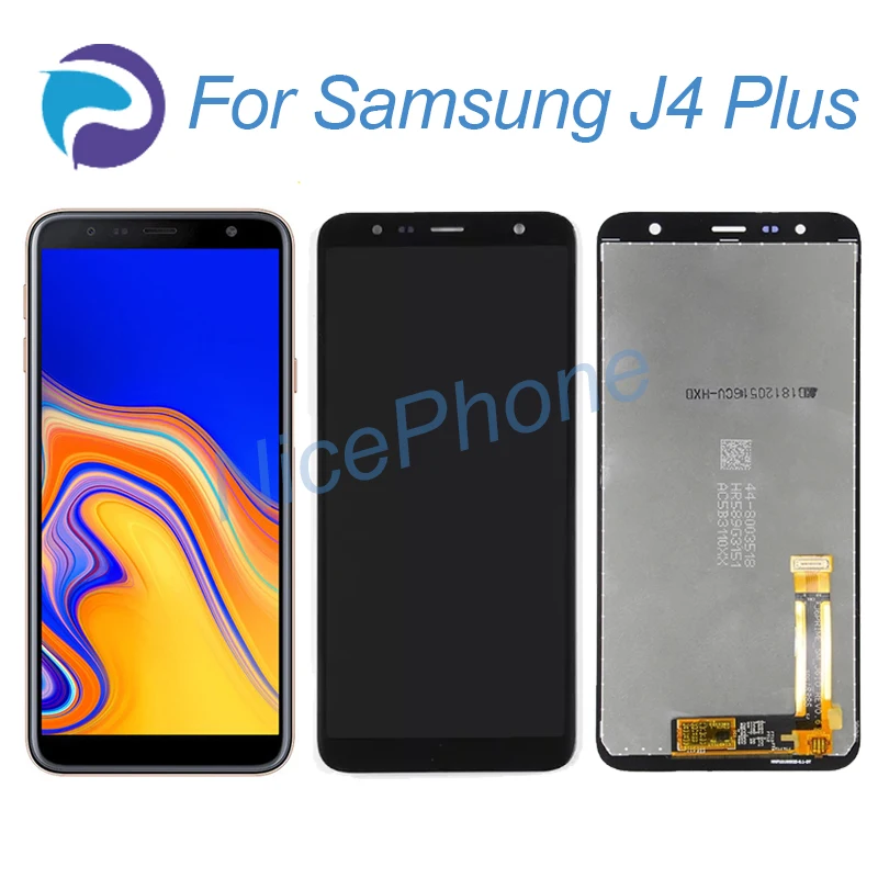 

J4 plus ЖК-дисплей кодирующий преобразователь сенсорного экрана в сборе, запасной ЖК-экран SM-J415F/FN/G/GN/N J4 plus 2018
