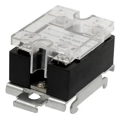 

DC 3-32V Input AC 24-480V Output 60A DIN Rail Mount Solid State Relay SSR-60D