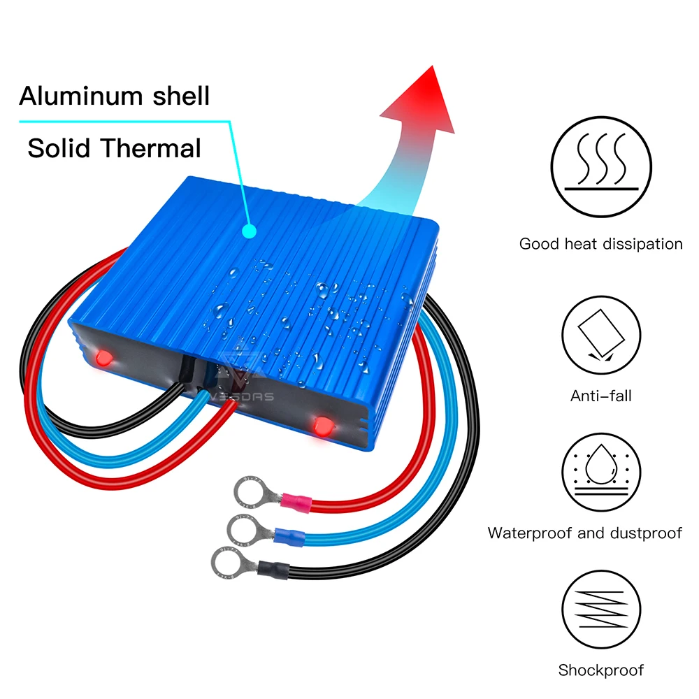 acidificada ao chumbo do gel litio de 24v 36v 48v 96v 03