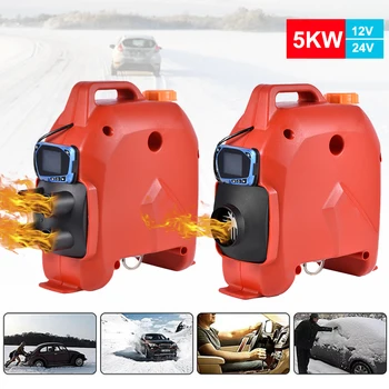 

5KW 12V 24V Auto Car Air Parking Heaters Diesel Heaters 4 Speed Adjustable Constant Temperature For Trucks Caravans Camping Cars