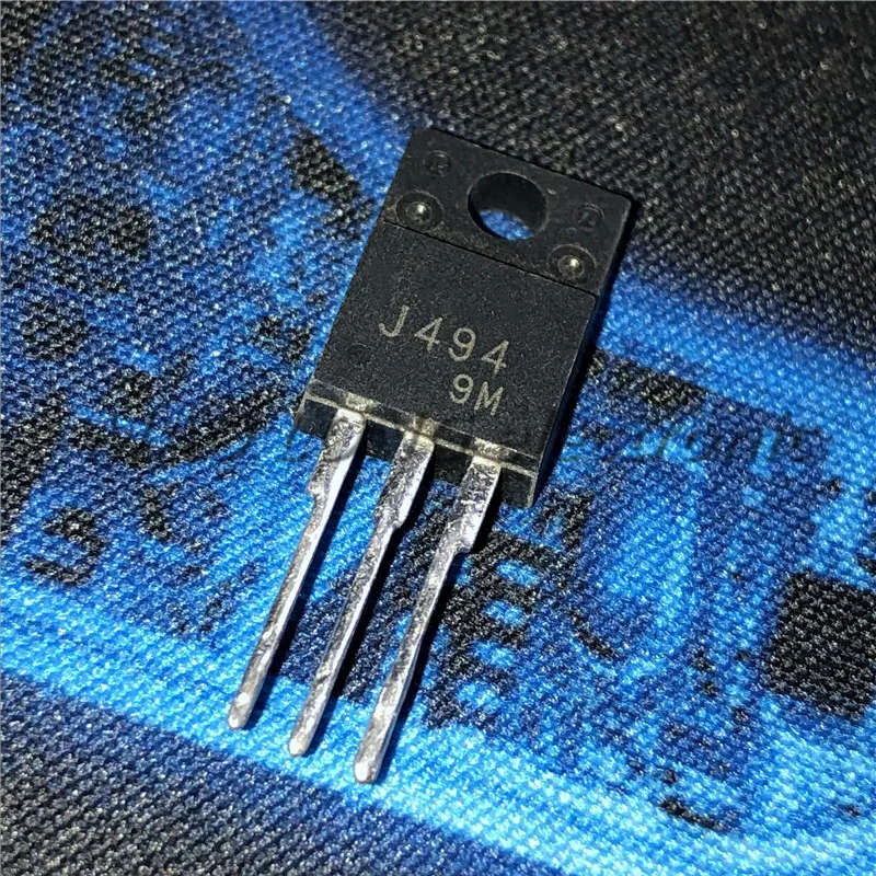 50 шт./лот 2SJ494 J494 MOSFET TO 220F P channel MOS полевой эффект транзистор| |