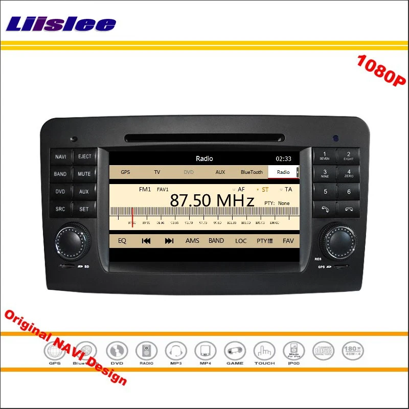 Для Mercedes Benz GL X164 2005 ~ 2012 стерео радио CD DVD плеер GPS-навигация 1080P HD экранная система