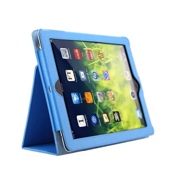 

Magnetic Auto Wake Up Sleep Cover Flip Litchi Leather Case Smart Stand Holder For Apple ipad2 3 4 PR Sale