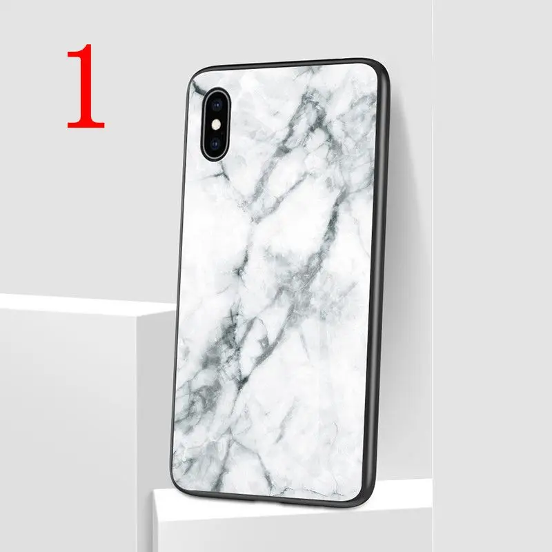 Чехол из закаленного стекла для Xiaomi mi CC9 E mi 9T 9 Pro 8 mi A2 lite A1 чехол для Red mi Note 7 6 K20 Pro 5 Red mi 6 5 Plus S2 A - Цвет: 1