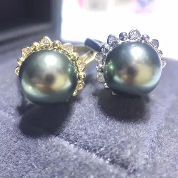 

NEW DESIGN 925 Sterling Silver Adjustable Ring Settings Base Findings Mountings Parts for Oyster Pearl Corals Jade Beads Stones