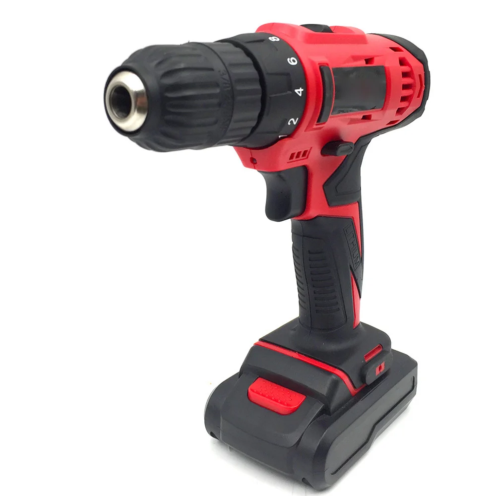 

Impact Electric Drill Kit Rechargeable Lithium Battery Power Tool W/ Accessories Electric Hand Drill tool supplies