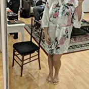 Silk Satin Wedding Bride Bridesmaid Robe Floral Bathrobe Short Kimono Robe Night Robe Bath Robe Fashion Dressing Gown For Women