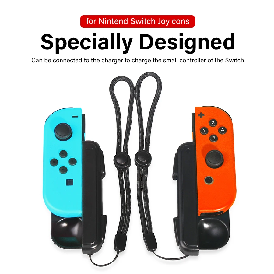 New TNS-900 Mini Charging Grip Charger Dock for Switch Joy-Con Controller Charger Dock