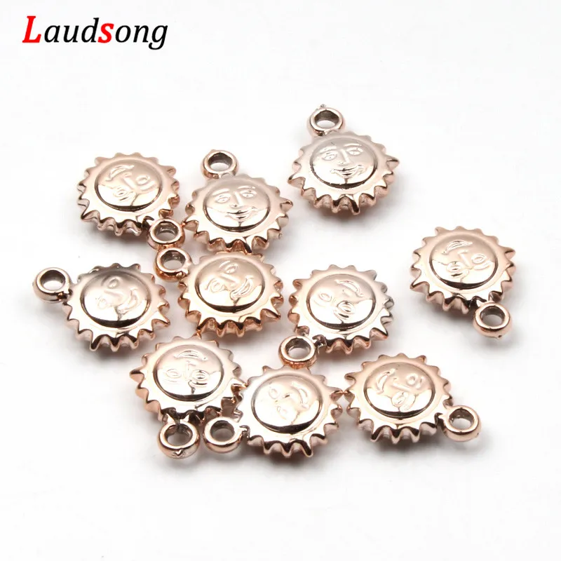 15x18mm 30 шт. светло-Золотые CCB Подвески с нержавеющей стали кулон поиск для изготовления украшений ожерелья браслет аксессуары серьги DIY Подвески - Окраска металла: 15x18mm