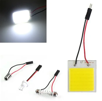 

Tail box light T10cob-16 24 36 48SMD indoor double-tip reading light led car compartment light room lamp