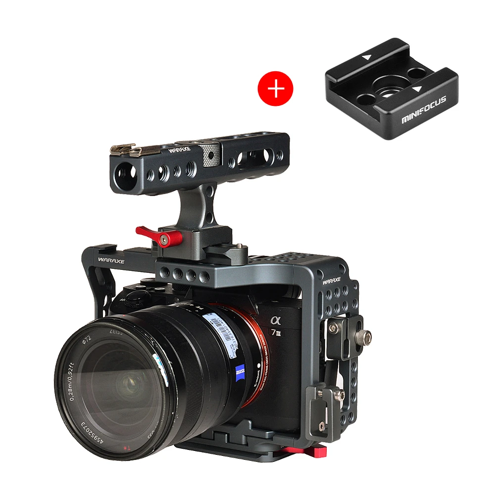 Защитный набор WARAXE A7III для камеры Sony A7 RIII/ A7III/A7MIII защитный комплект a7 iii a7r3 A7M3 с