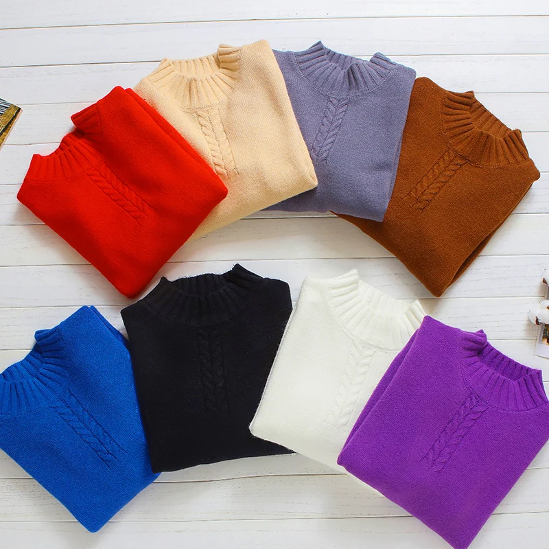 

Turtleneck Cashmere Sweater Men 2019 Autumn Winter Casual Knitwear Pull Homme Keep Warm Pullover Men Christmas Sweaters