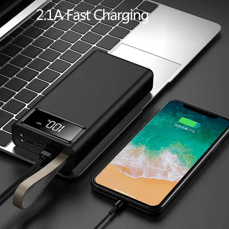 TUOSHIKE 30000mAh power Bank Быстрая зарядка Внешнее зарядное устройство для Iphone 7 8 XS Max Xiaomi samsung huawei портативное зарядное устройство