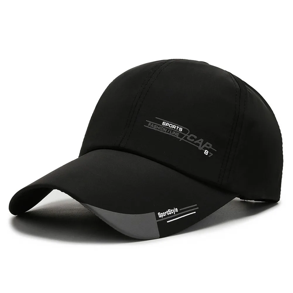 Description Picture 6 of itemPlain Canvas Baseball Cap Snapback Hat Hip Hop Streetwear Accessory for Men Women