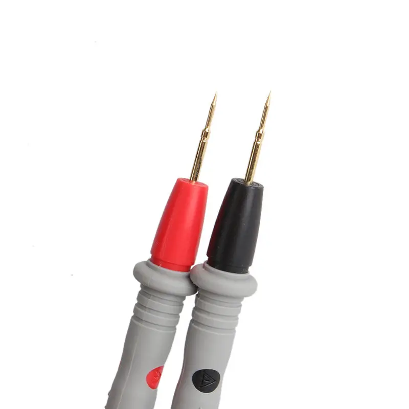Multimètre numérique Silicone, 1 paire, 1000V 20A, pointe fine, aiguille, multimètre, Test, sonde de plomb, câble de stylo, testeur, nouveau ► Photo 2/6