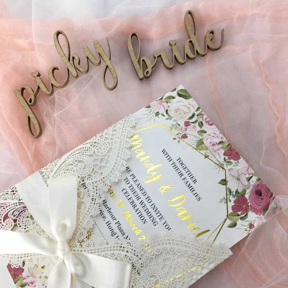 Hot Gold Stamping cards