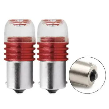 

2Pcs Red Strobe Flash Light Brake Led Tail Car Reverse Bulb Auto Tail Stop Lamp