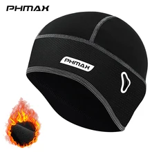 Bicycle Cap Mtb Bike Fleece Winter Running PHMAX Windproof Skiing Riding Hat