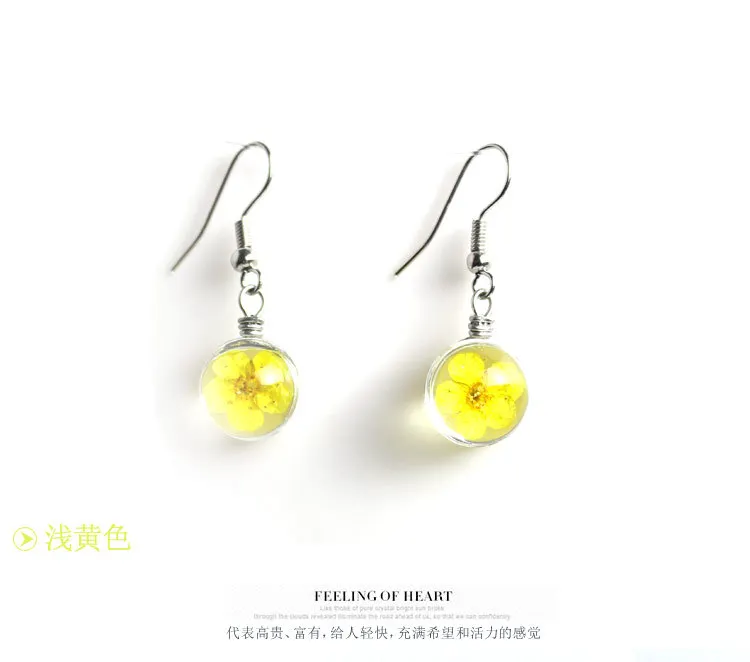  Dried flower eardrop_13