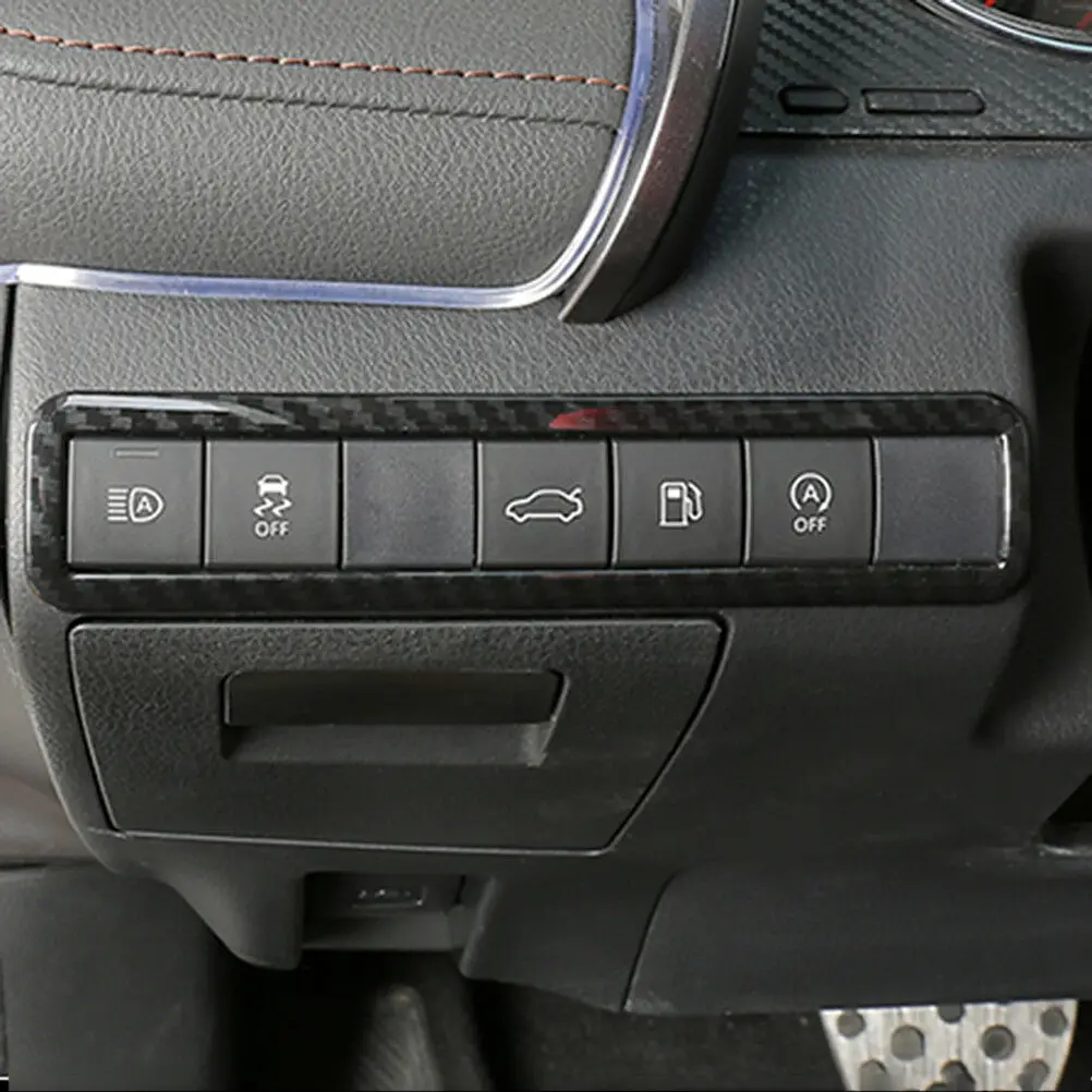 Подходит для Toyota Camry 2018 2019 передние фонари из углеродного волокна переключателя