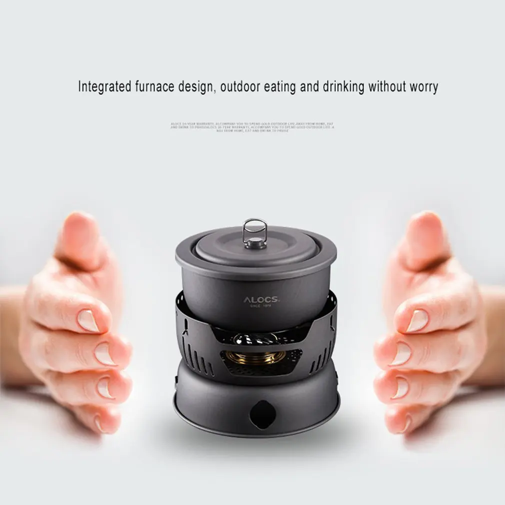 

Portable Outdoor Pot 2-3 Person Camping Pot Sets Portable Outdoor Cookware Picnic Pot Pan Picnic Bowl Travel Kits