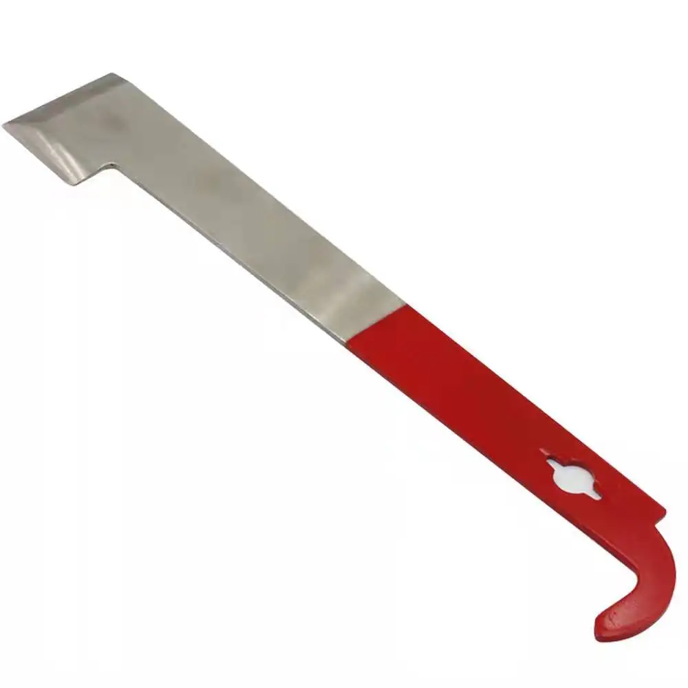 Stainless Bee Hive Tool Frame Lifter J Shape Hook 27cm Cut Honey Knife Beehive Scraper Beekeeping Tools Beekeeper Supplies