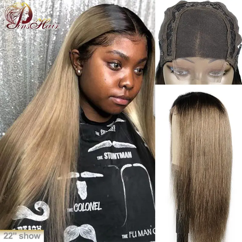 Прямые парики из натуральных волос на кружевном фронте цвет серый Remy 4*4 парик