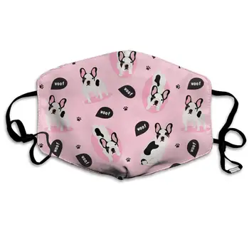 

Mouth Mask Cartoon Dog Puppies Fashion Earloop Face Mask For Kids Teens Men Women Winter Summer