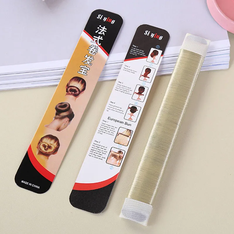 Французский косичка DIY инструмент для детей девушка мода милый парик бигуди Ролик Braider Magic Bun производитель волос инструмент Аксессуары для Плетения КОС