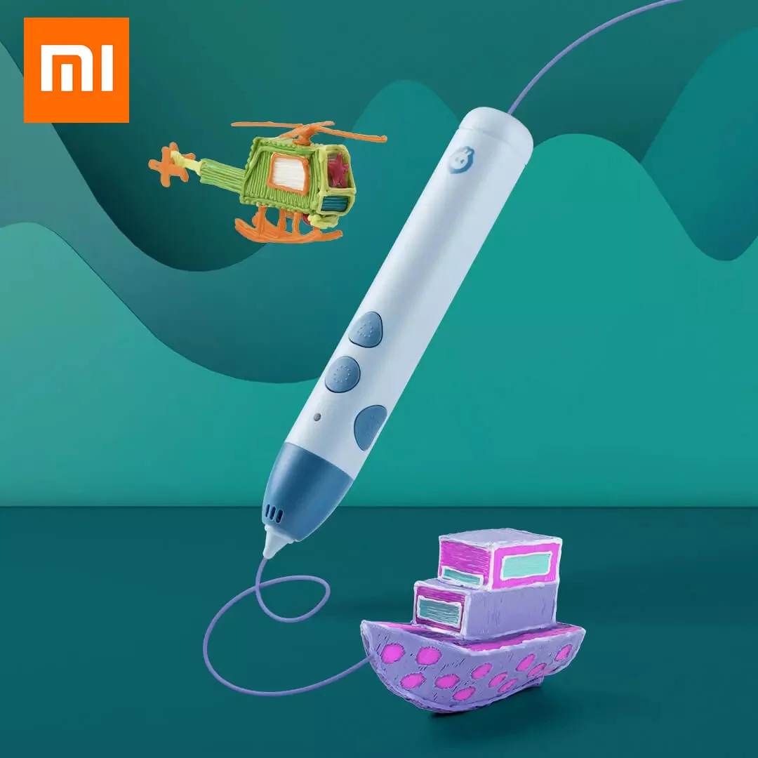 Ручка Xiaomi для 3d-печати детский принтер с низкой температурой не нагревается