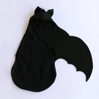 

Newborn Baby Boys Girls Halloween Cartoon Bat Sleeping Bag Hooded Swaddle Sack New Brand