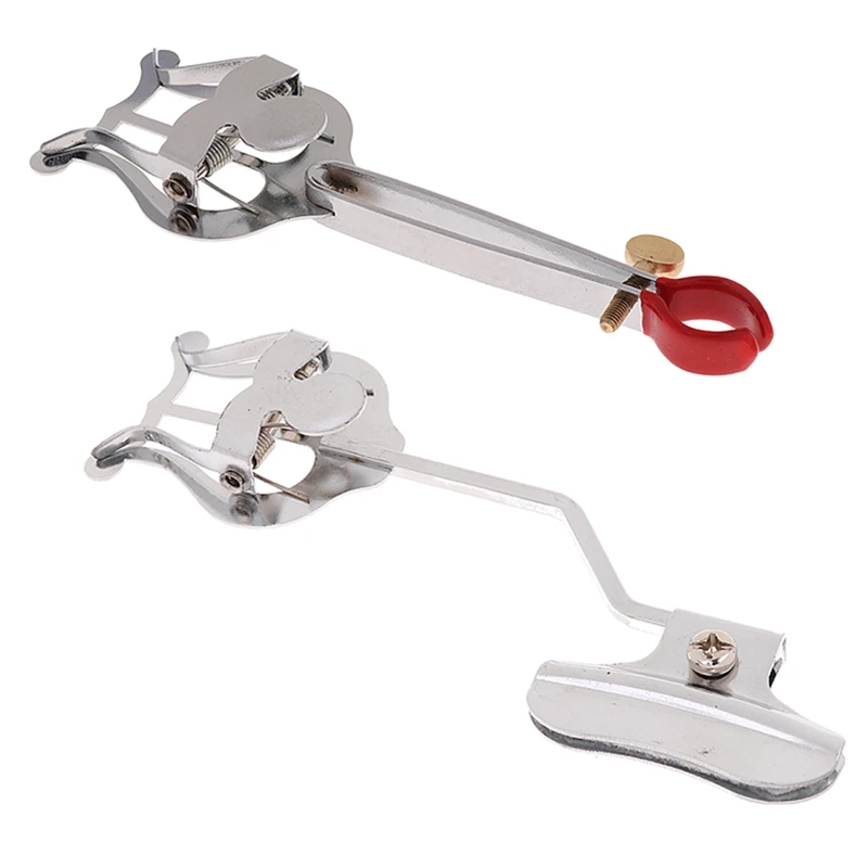 

2Pcs Trumpet Trombone Marching Clamp Lyre Sheet Music Clip Stand Holder for Musical Instrument Accessory