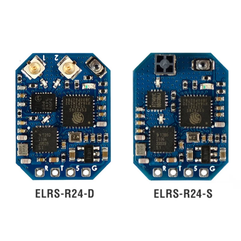 

MATEK Mateksys ExpressLRS ELRS ELRS-R24-D / ELRS-R24-S 2,4 ГГц приемник сигнала усиления большого радиуса действия для микро мини гоночных дронов DIY