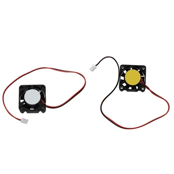 

2 Pcs Mini Cooling Fan: 1 Pcs 25Mm X 10Mm 2Pin DC 12V 0.05A Black Plastic & 1 Pcs 25Mm X 25Mm X 7Mm DC 12V 2Pin 12000RPM Sleeve