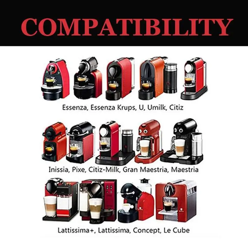 1/3 шт. для многоразового использования кофейная капсула Nespresso с 1 шт. Пластик ложка Фильтр для исходной линии Siccsaee фильтры