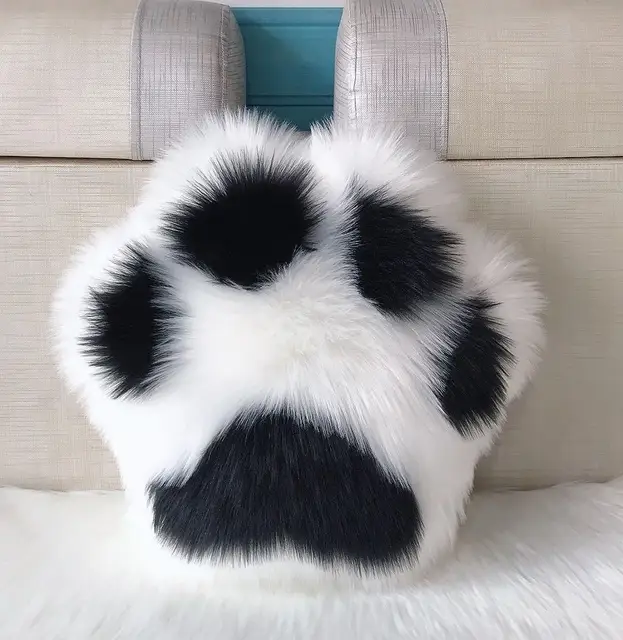 Kawaii Cat Paw Pillow 6